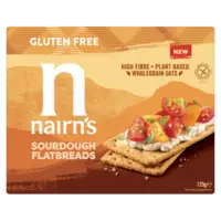 Nairn's Sourdough flatbreads gluten free