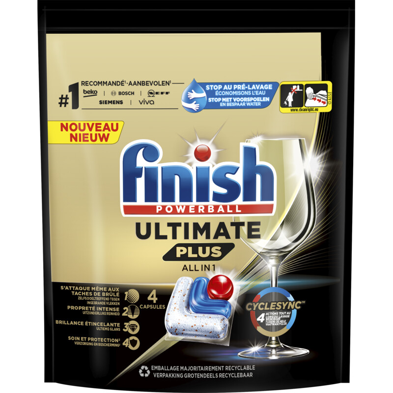 Een afbeelding van Finish Ultimate plus all in one bel