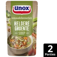 Unox Heldere groentesoep