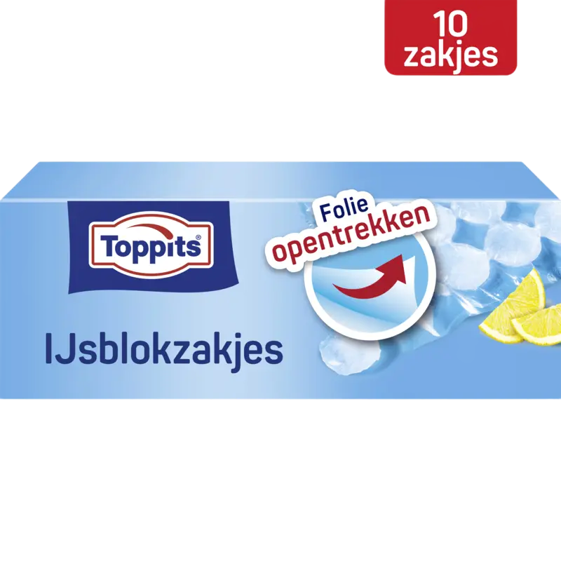 Toppits IJsblokzakjes 10 Stuks