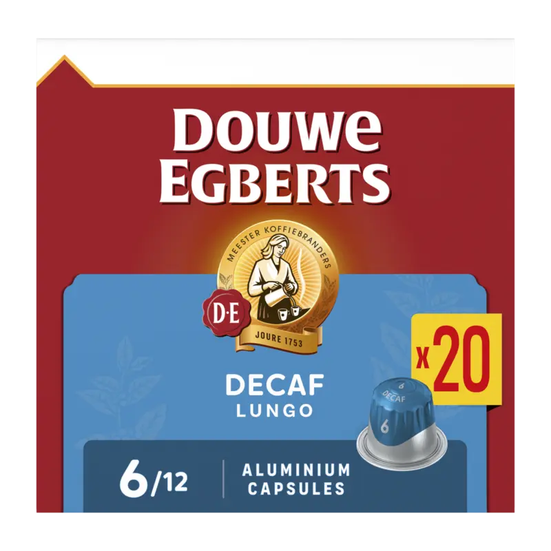 Douwe Egberts Lungo decaf capsules