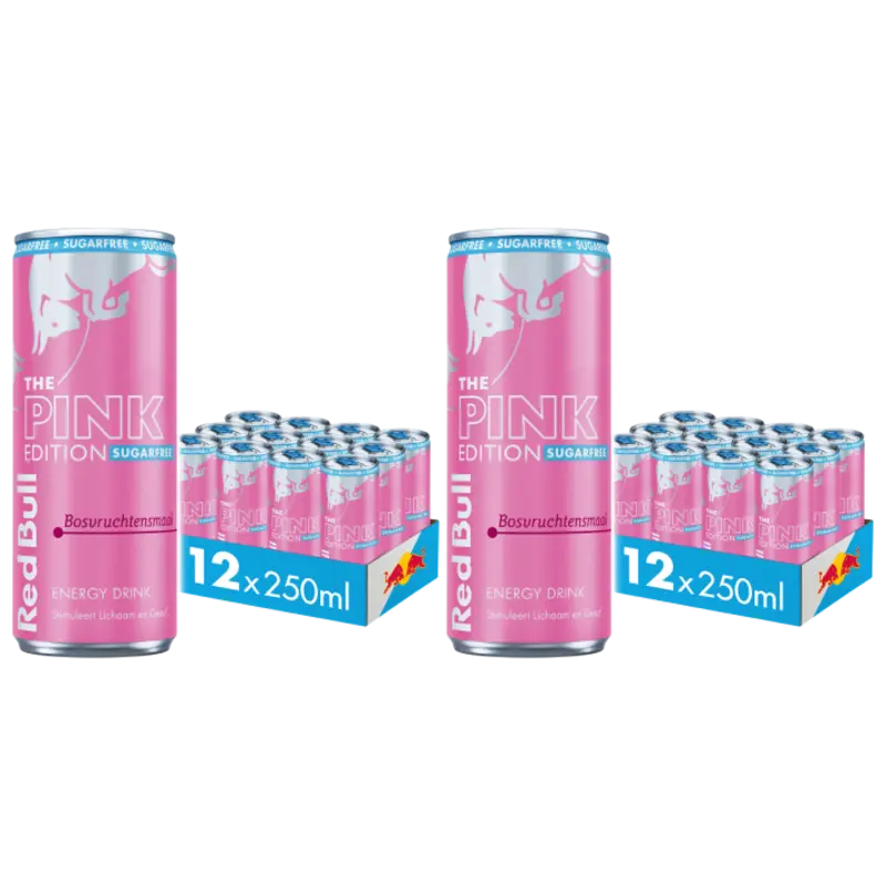 Pink sf bosvruchtensmaak 2x 12-pack