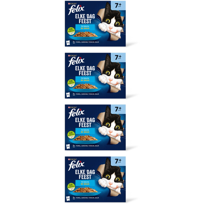 Felix Elke dag feest sr vis selectie gelei 4pk
