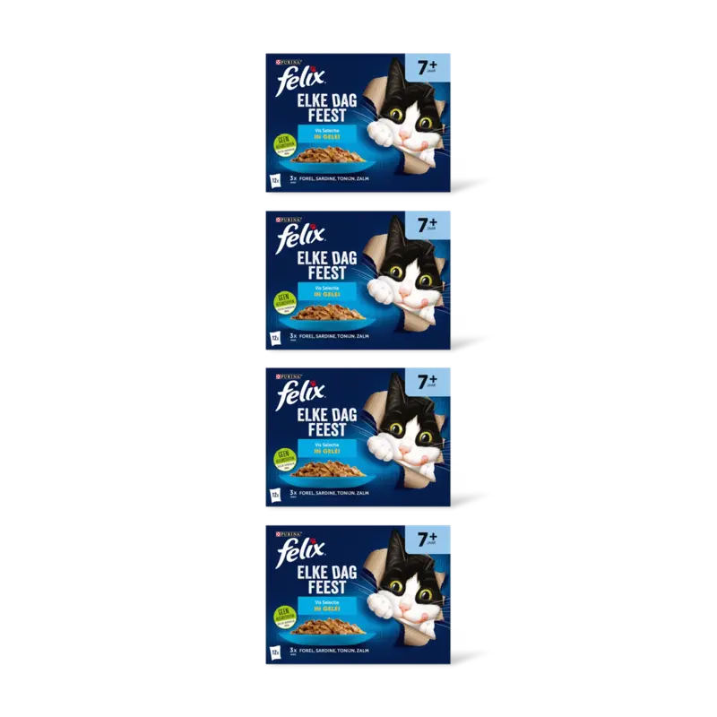 Felix Elke dag feest sr vis selectie gelei 4pk