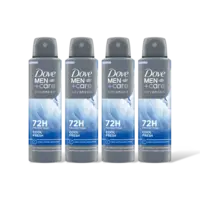 Dove Men+care cool fresh deodorant 4-pack