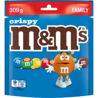 M&M'S Crispy chocolade family