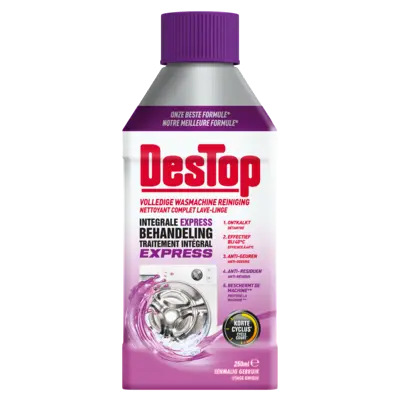 pdp-image-Destop Wasmachinereiniger integrale behandeling
