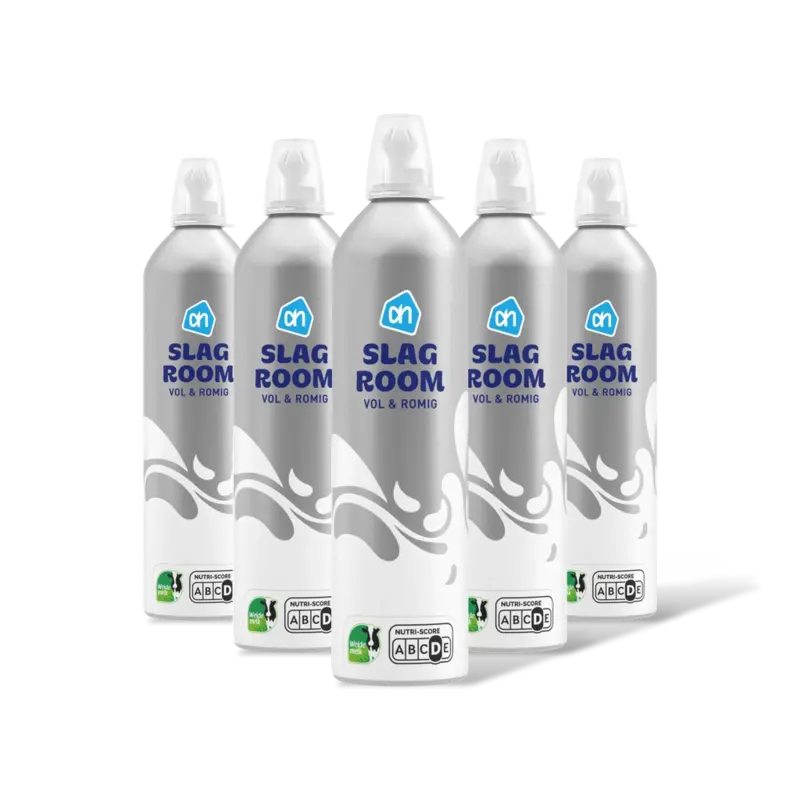 AH Slagroom vol & romig 5-pack