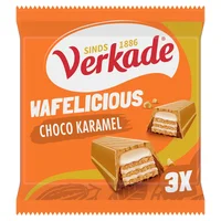 Verkade Wafelicious choco karamel