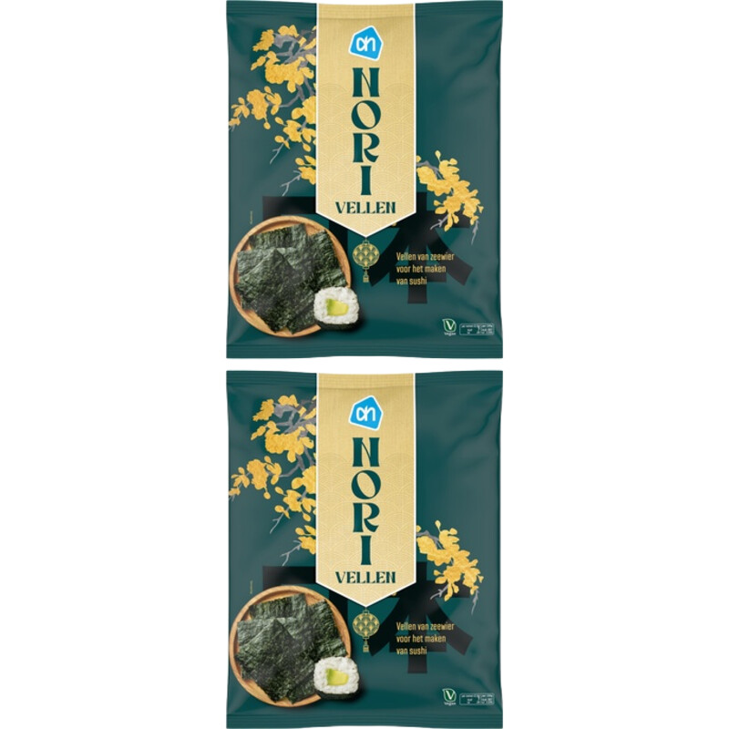 Een afbeelding van AH Nori vellen 2-pack