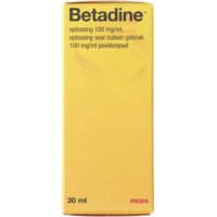 Een afbeelding van Betadine Oplossing voor cutaan gebruik