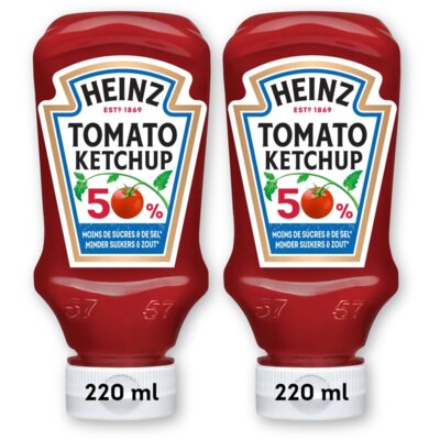 pdp-image-Heinz 50% minder suikers & zout 2-pack