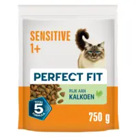 Perfect fit Kattenbrokken sensitive 1+ kalkoen