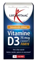 Lucovitaal D3 75mcg forte vitamine capsules