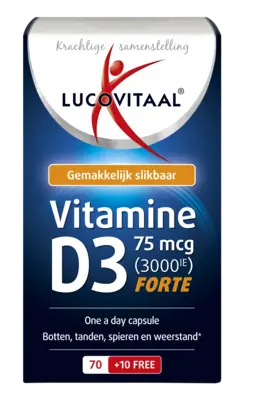 pdp-image-Lucovitaal D3 75mcg forte vitamine capsules
