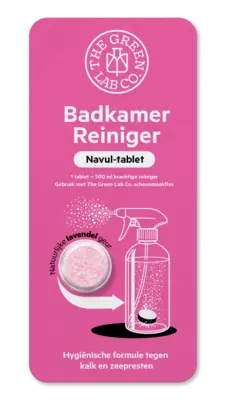 pdp-image-The Green Lab Co. Badkamerreiniger lavendel navul-tablet