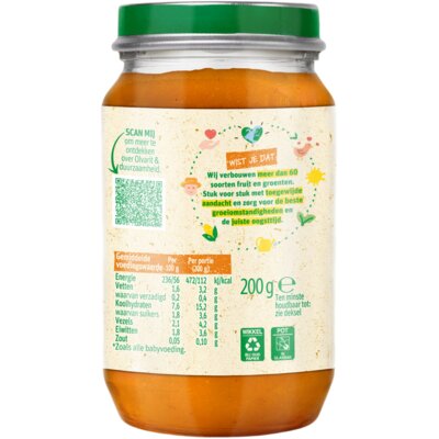 pdp-image-Olvarit Rode bietstamppot met kikkererwten 6m+