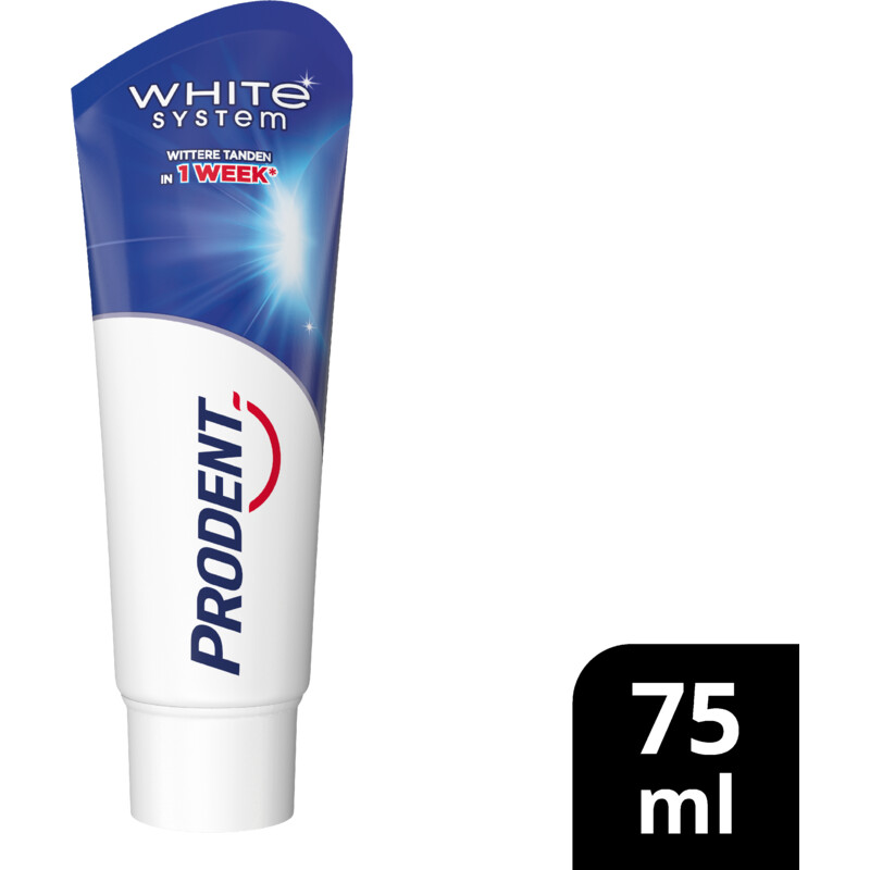 Prodent Tandpasta white system