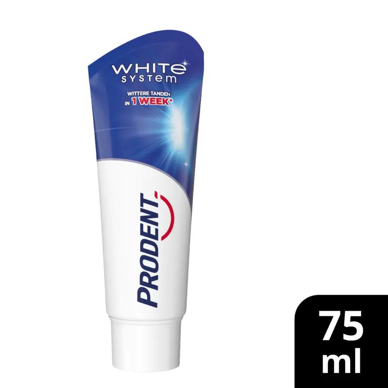 Prodent Tandpasta white system