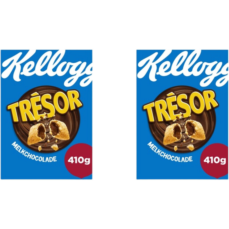 Een afbeelding van Kellogg's Trésor Melk Voordeel 2-pack