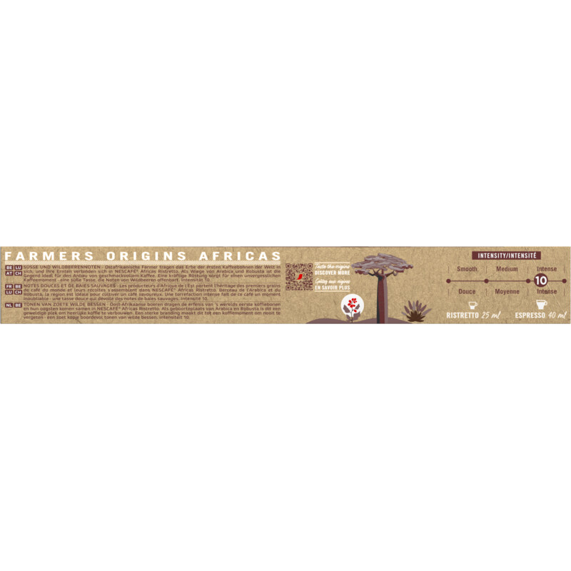 Een afbeelding van Nescafé Farmers origins Africas capsules