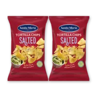 Santa Maria Tortilla chips salted 2-pack
