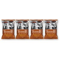 Tyrrells English smoky barbecue 4-pack