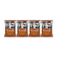 Tyrrells English smoky barbecue 4-pack