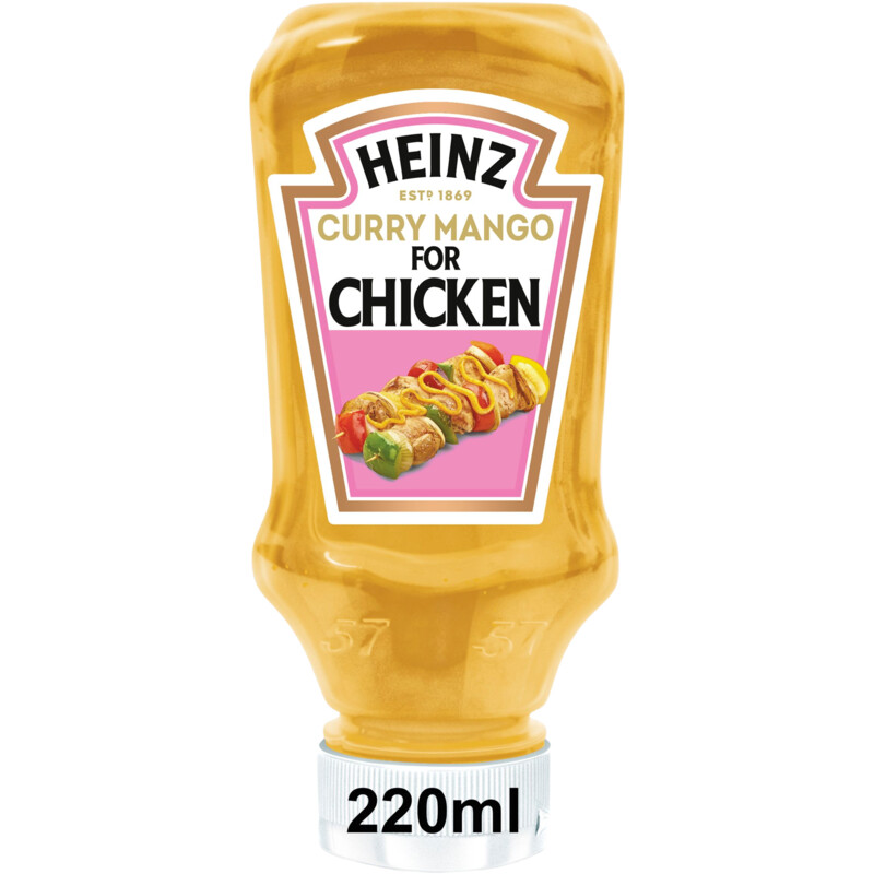 Een afbeelding van Heinz Chicken curry mango sauce