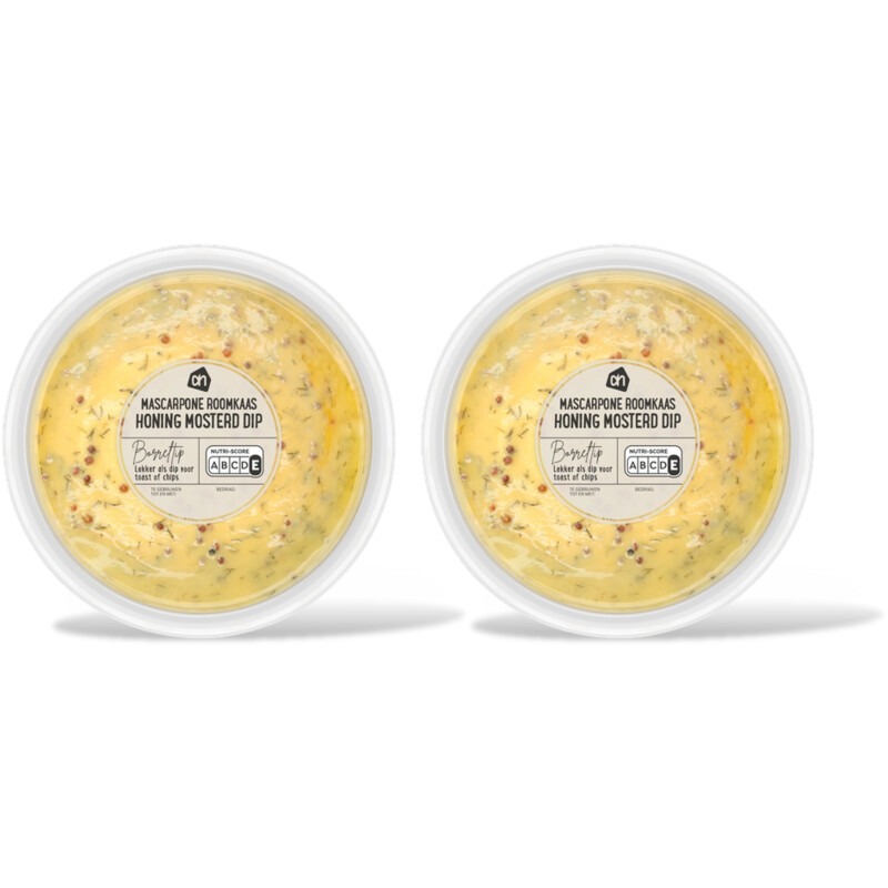 AH Mascarpone roomkaas honingmostrd dip 2pk