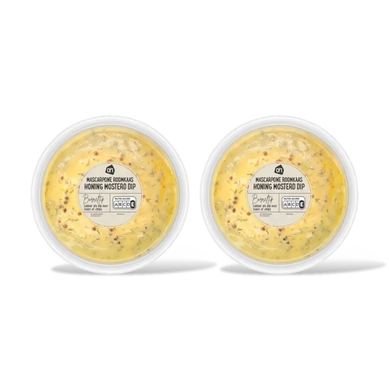 AH Mascarpone roomkaas honingmostrd dip 2pk