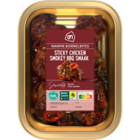 Een afbeelding van AH Sticky chicken smokey BBQ smaak