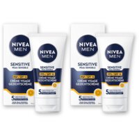 NIVEA Men sensitive spf 15 gezichtscreme 2-pck