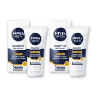 NIVEA Men sensitive spf 15 gezichtscreme 2-pck