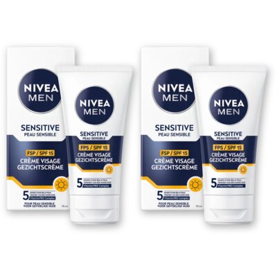 pdp-image-NIVEA Men sensitive spf 15 gezichtscreme 2-pck