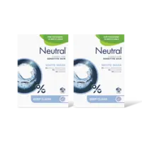 Neutral Parfumvrij waspoeder witte was 2-pack