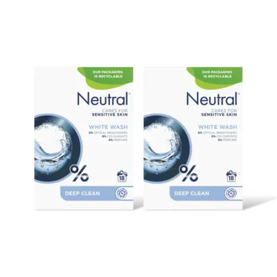 pdp-image-Neutral Parfumvrij waspoeder witte was 2-pack