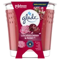 Glade Geurglas cherry and peony raapzaadwas