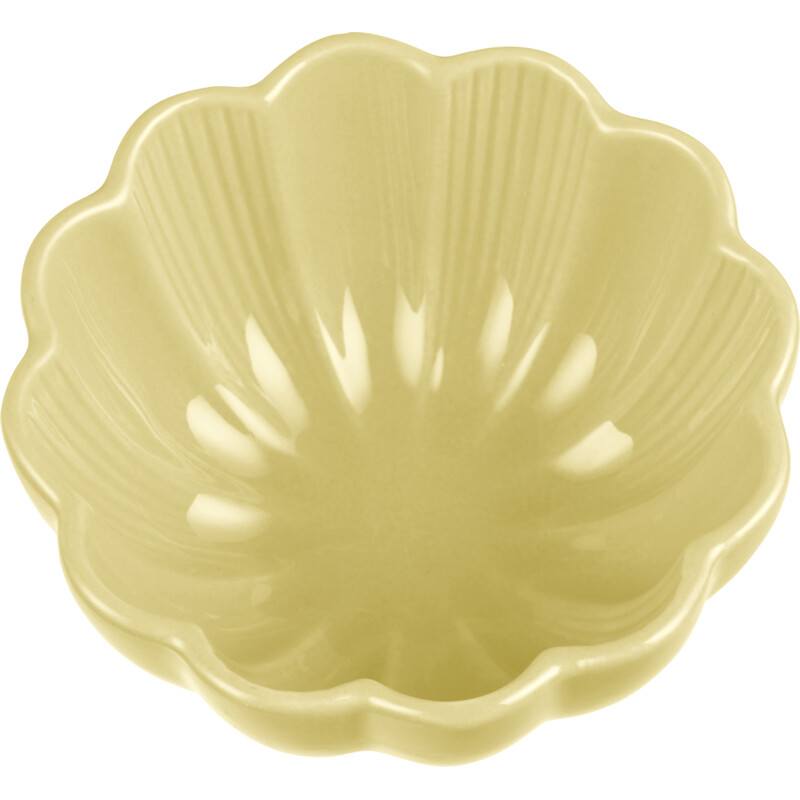 AH Bakje geel sculpted