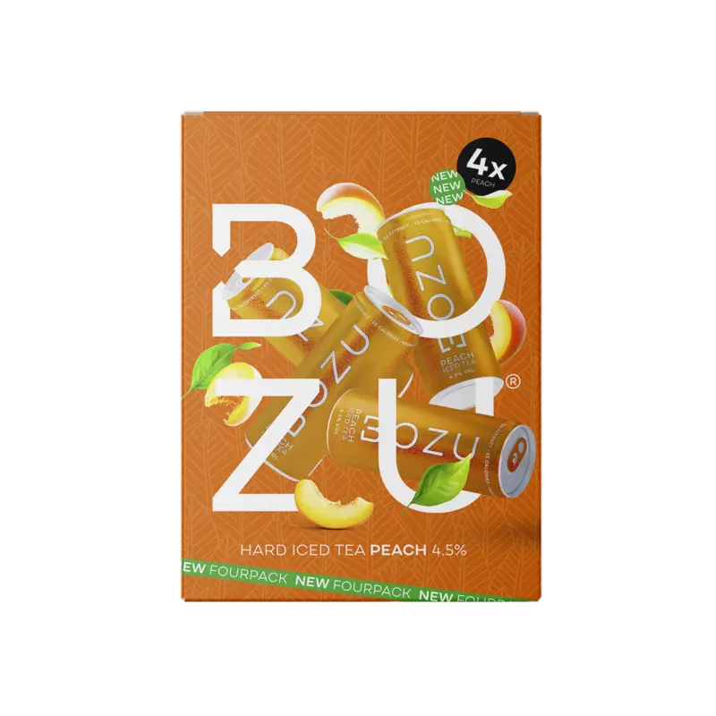 Hard iced tea mango peach 4-pack