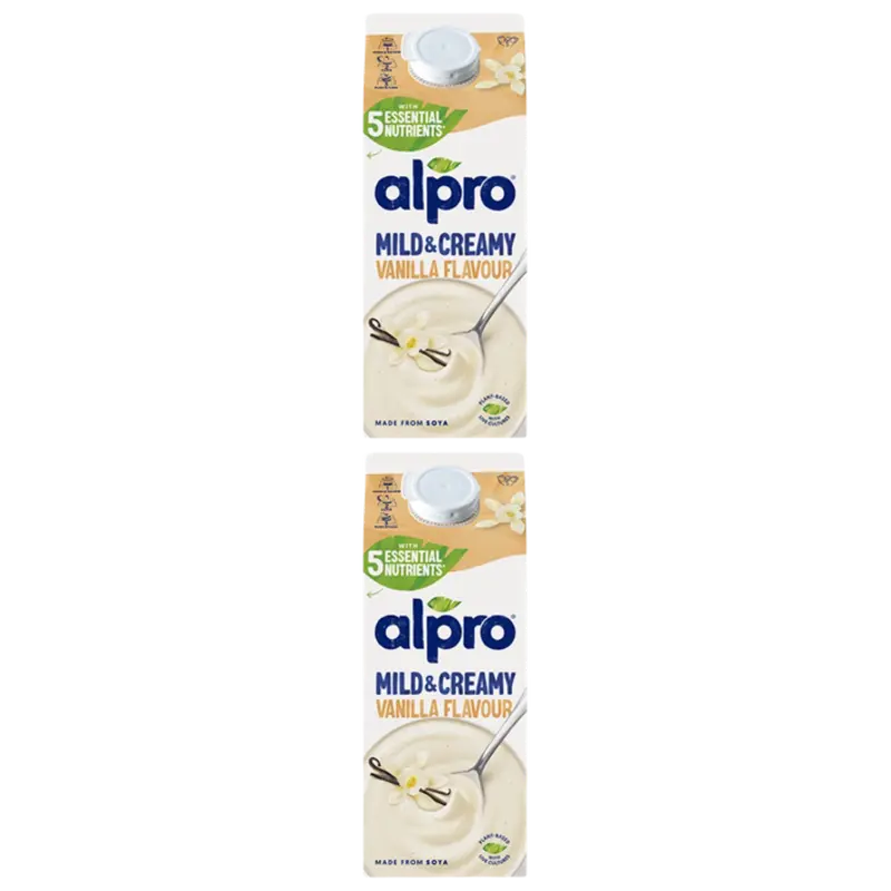 Mild & creamy vanille smaak 2-pack