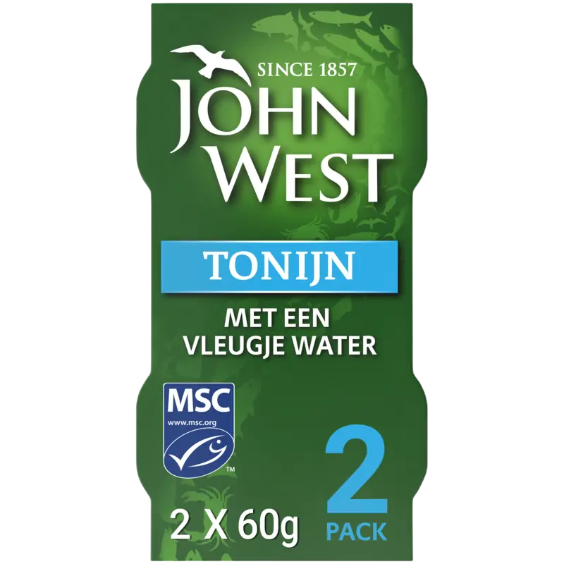 Tonijn met een vleugje water 2-pack