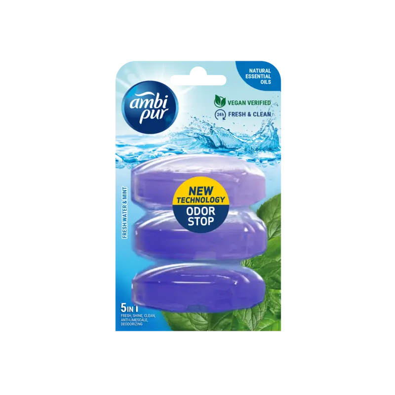 Ambi Pur Toiletblok water-mint navulling