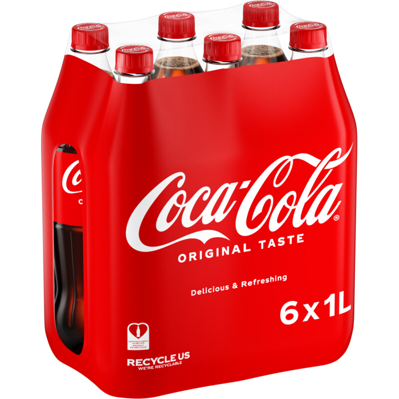 Een afbeelding van Coca-Cola Regular 6-pack bel