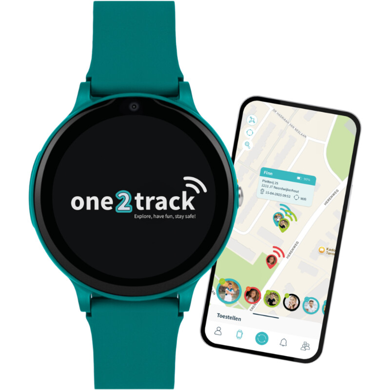 One2track Kids smartwatch groen