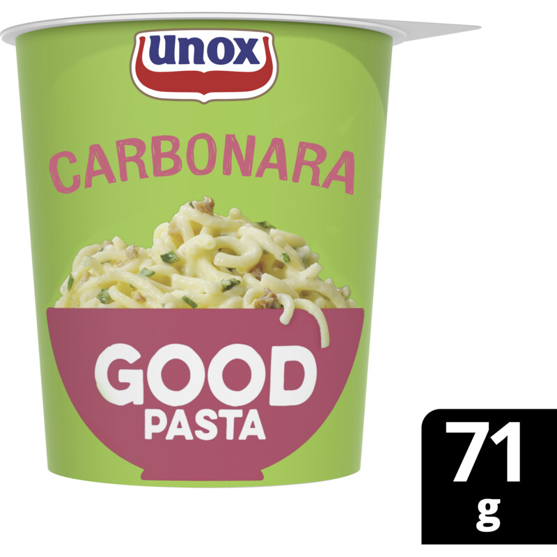 Een afbeelding van Unox Good pasta carbonara