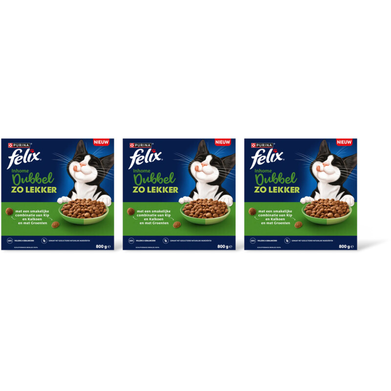Felix Dubbel zo lekker inhome kip kalkoen 3pk