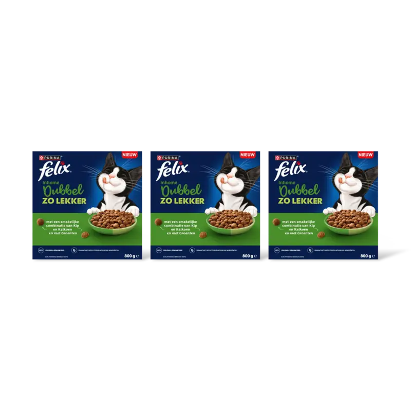 Felix Dubbel zo lekker inhome kip kalkoen 3pk