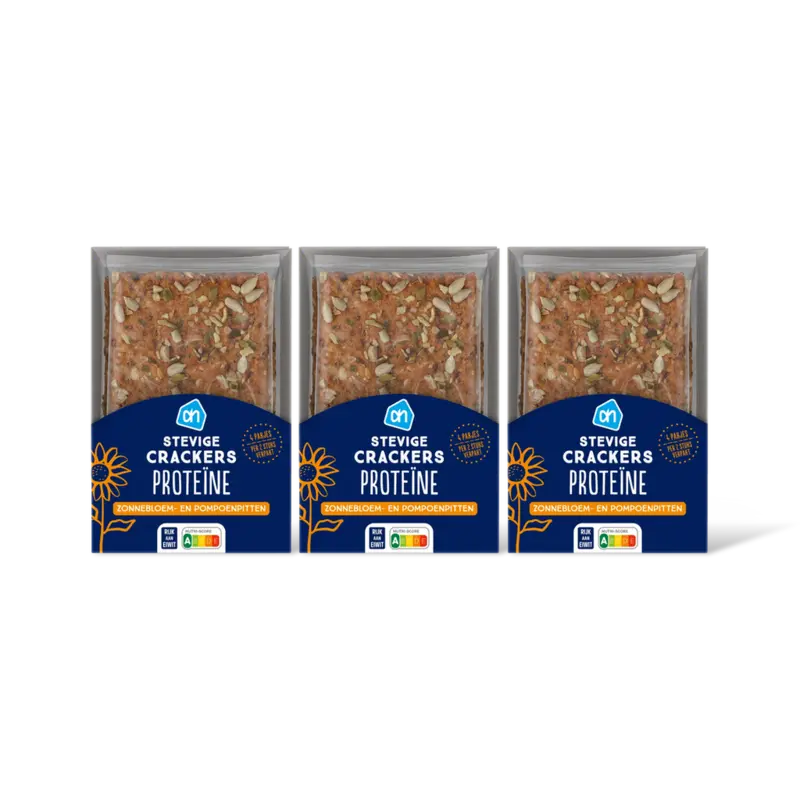 AH Proteine cracker zonne-pompoenpit pp 3pk