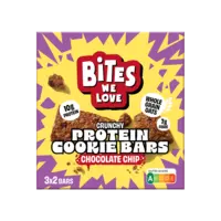 BitesWeLove Protein cookie bars chocolate chip